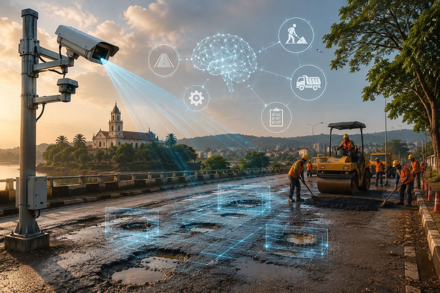AI Road Pothole Detection